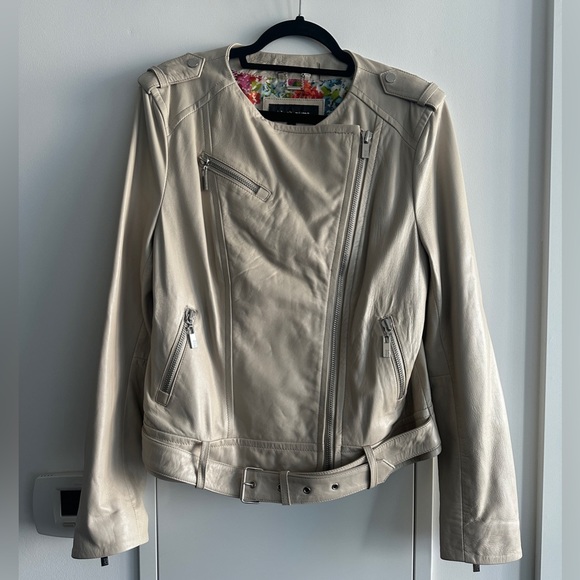 Leather Moto Jacket - Picture 3 of 10